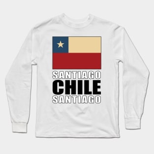 Flag of Chile Long Sleeve T-Shirt